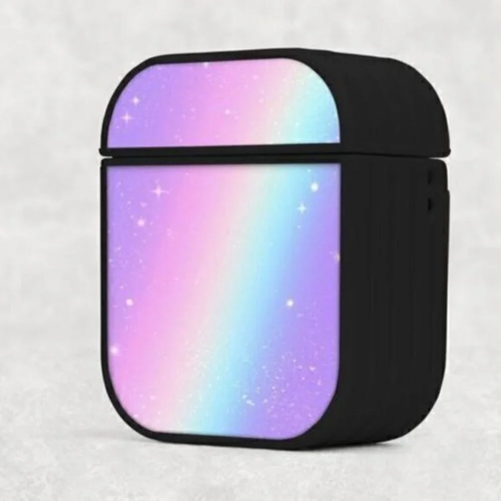 Rainbow Sparkle Airpod Case
